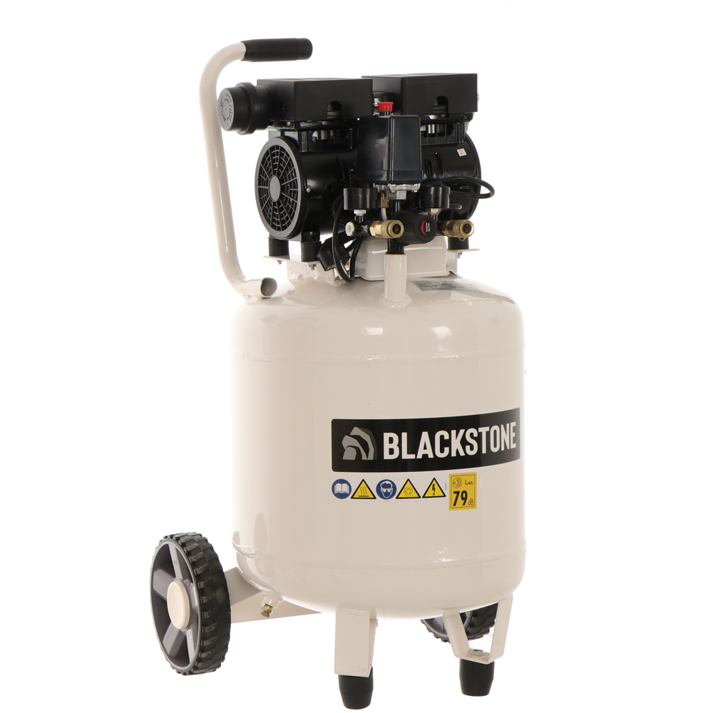 Compressore aria silenziato oilless Blackstone V-SBC50-10 - 50lt Verticale