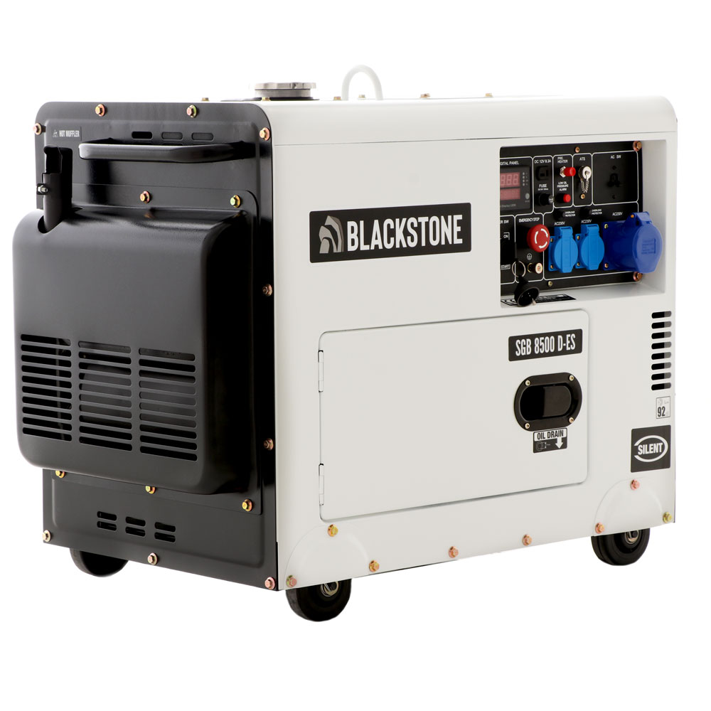 Diesel Stromerzeuger 230V einphasig Blackstone SGB 8500 D-ES