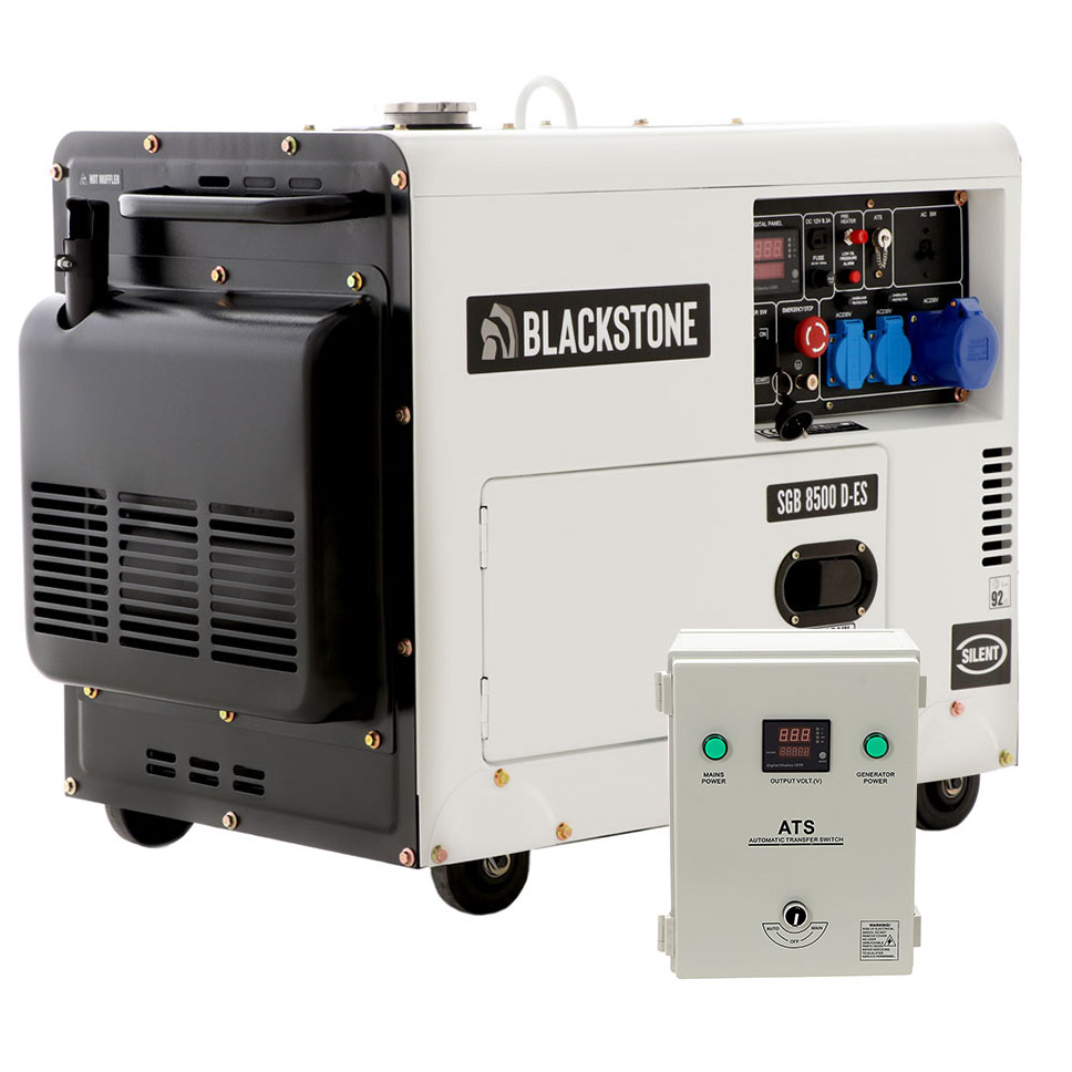 Benzin Notstromaggregat Blackstone BG 9050-FullPower ES 230V/400V