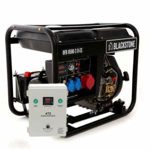 Benzin Notstromaggregat Blackstone BG 9050-FullPower ES 230V/400V